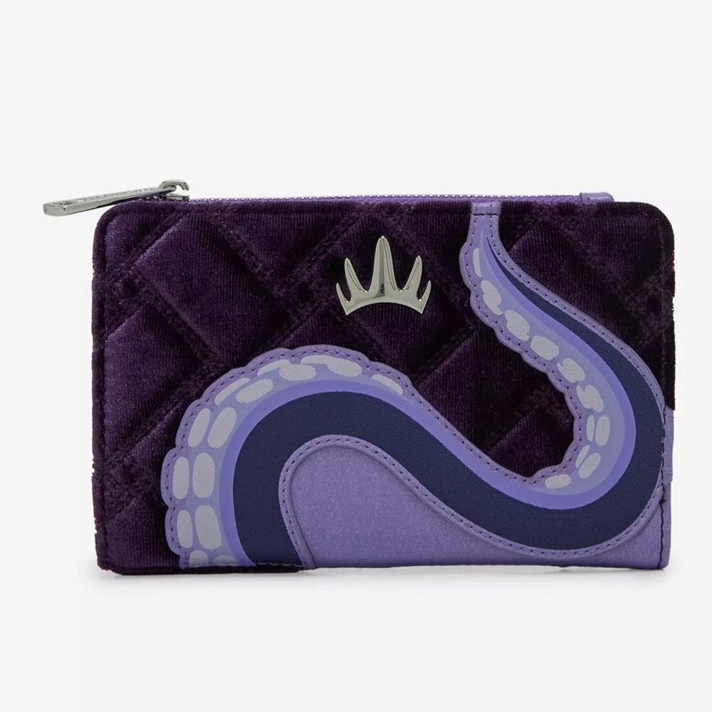 Loungefly Disney The Little Mermaid Ursula Velvet
Convertible Handbag & Wallet - Picture 7 of 10
